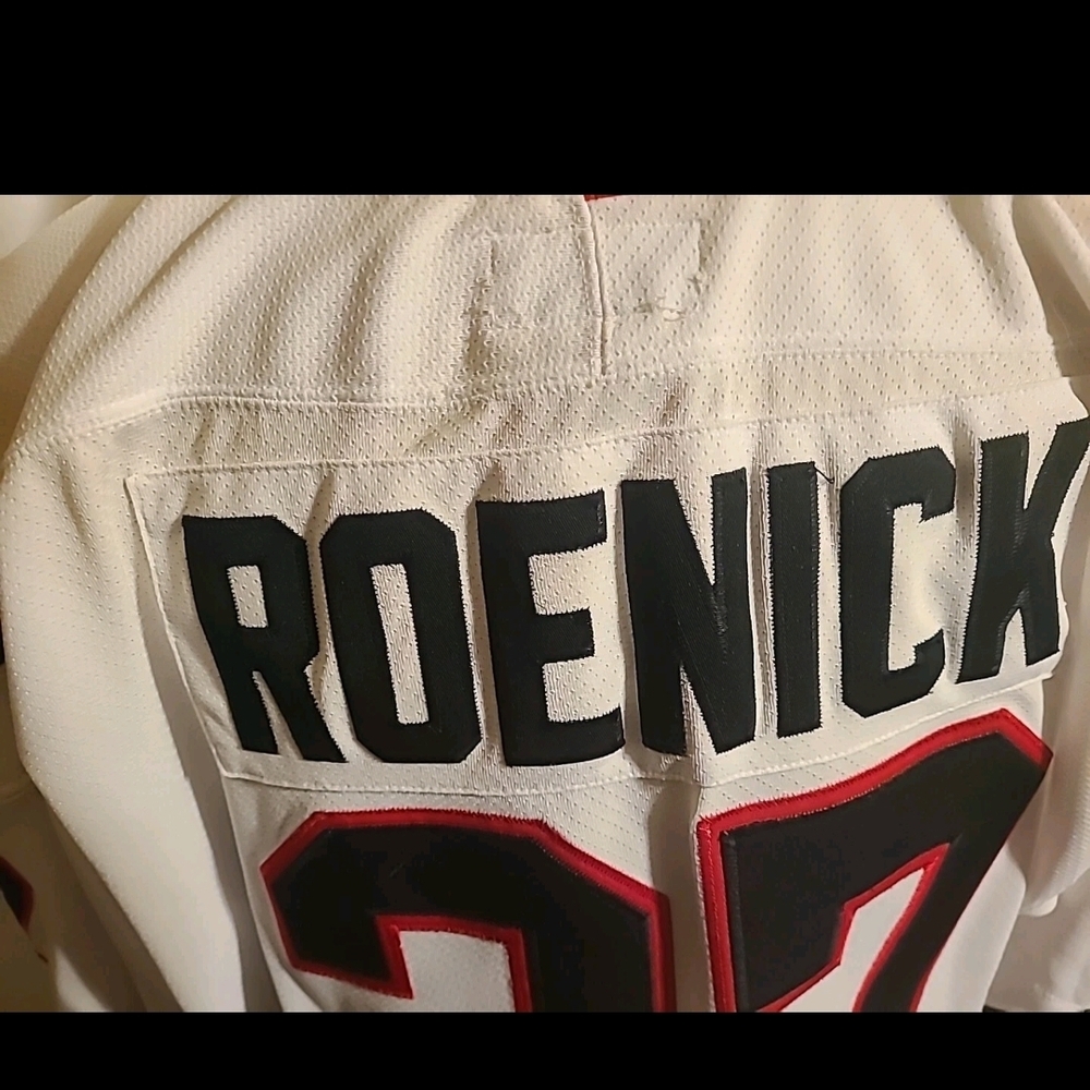 Vintage 90s 2xl Chicago Blackhawks Jersey Jeremy Roenick Hockey Starter Sewn - Picture 10 of 15